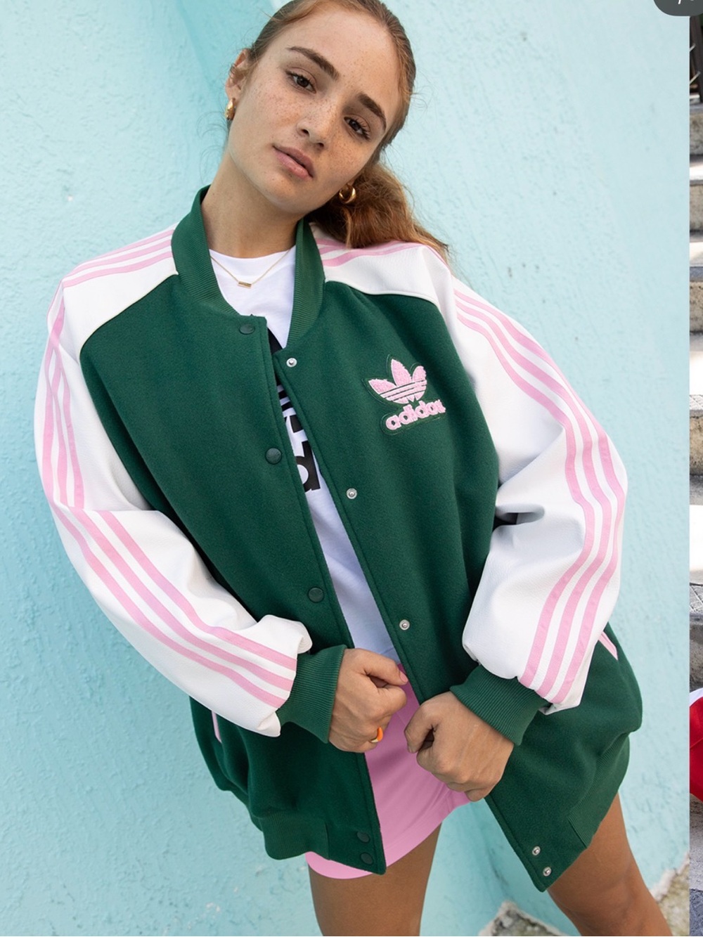 Adidas Originals Oversized Varsity Jacket